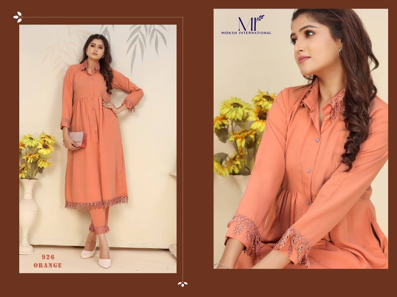 ICE VOL-2 BY Moksh 925 to 928 series Stylish Fancy Colorful Beautiful  fully stitched tops At Wholesale Price